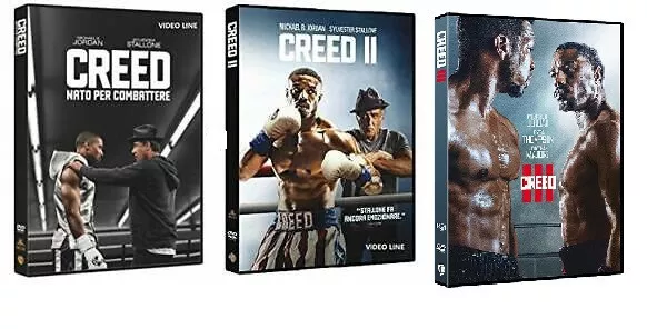 Dvd Creed 1-2-3 La Trilogia - (3 Film 3 DVD) .......NUOVO