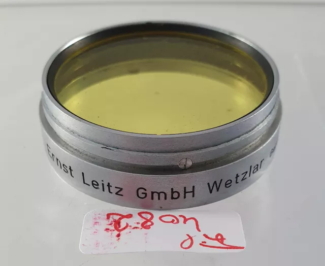 Leica Leitz Summarit Gelb Yellow Aufsteck Push-On Lens Filter A44 44 44mm AD4082