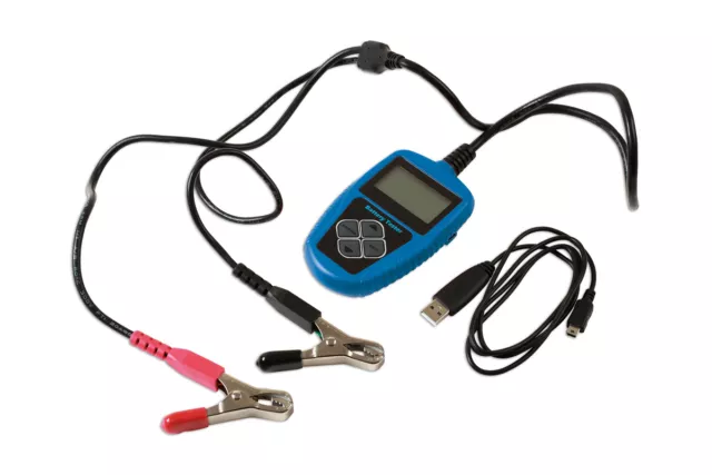 12 Volt Vehicle Battery Analyzer Tester Charging Cranking System 2