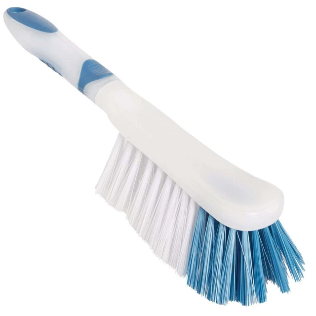 11-1/8 In. Polypropylene Bristle Utility Scrub Brush 2122 Pack of 48 SIM Supply,