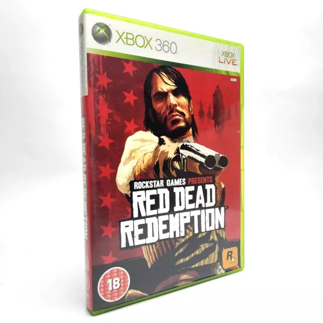 XBOX 360 : RED DEAD REDEMPTION !! PLATINUM HITS Complete w/Manual AND MAP