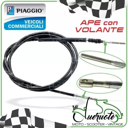 Trasmissione Cavo Filo E Guaina Leva Frizione Ape Tm P 703 220 2000-2016 Piaggio