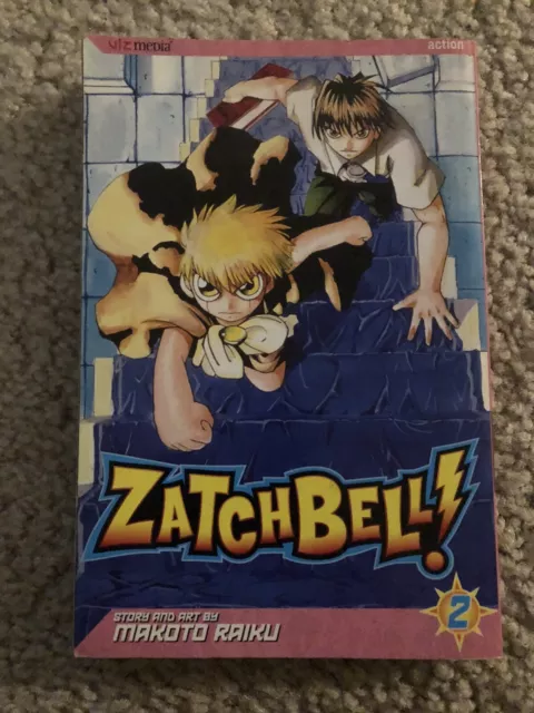 ¡Campana Zatch! Vol. 2 mangas ingleses Raiku Makoto ¡envío gratuito!