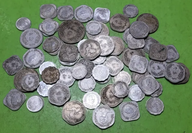 Myanmar - Münzen Konvolut / Lot - Siehe Original Bild