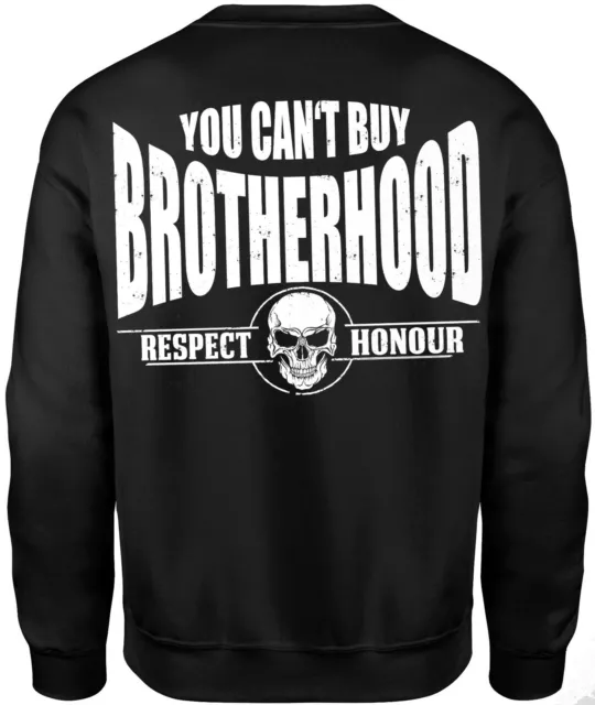 Maglione uomo You Can't Buy Brotherhood Biker | chopper | mazza | MC | maglione