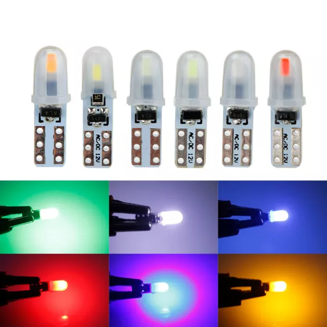 10x luci cruscotto lampadina a LED camion auto T5 luce calibro brillante