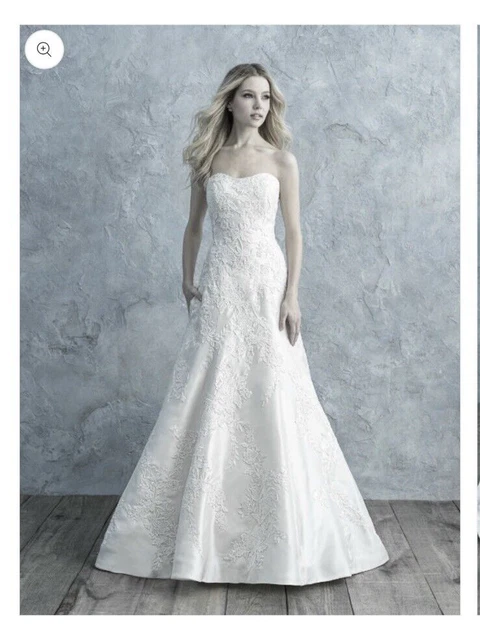 Allure 9675 abito da sposa avorio taglia 10
