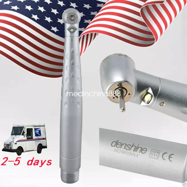 Dental E-generator Fiber Optic Handpiece Large 2Hole Push -High-quality USA FDA