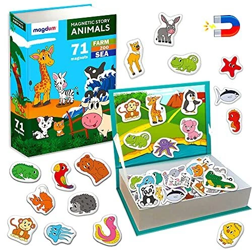 Magnet frigo enfant MAGDUM Animaux jeu d'aimants de conte de fées - 71 Grande Ma