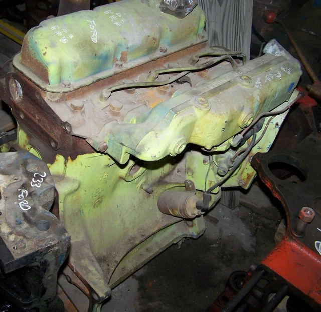 FORD 4000 Complete 3 cylinder Engine Block# C7NN-6015-AK