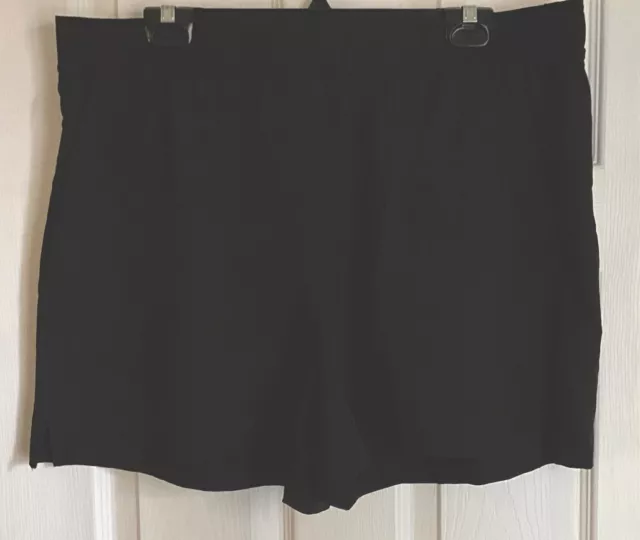 Jockey Women’s Shorts Size XL Black Polyester With Drawstring