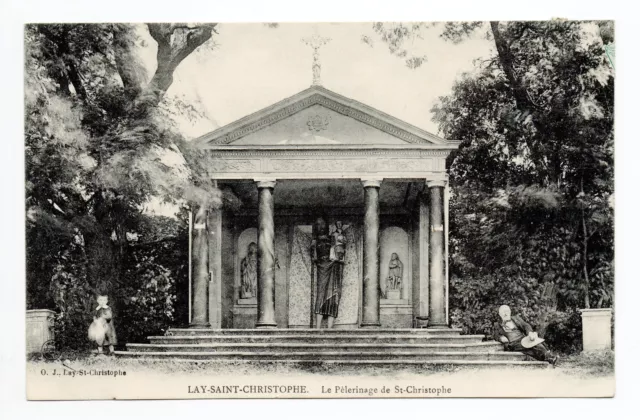 LAY SAINT CHRISTOPHE Meurthe et Moselle CPA 54 the pilgrimage of ST CHRISTOPHE