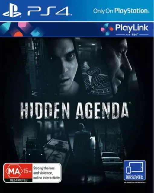 PS4 - Hidden Agenda - Sony PlayStation 4 - New Sealed
