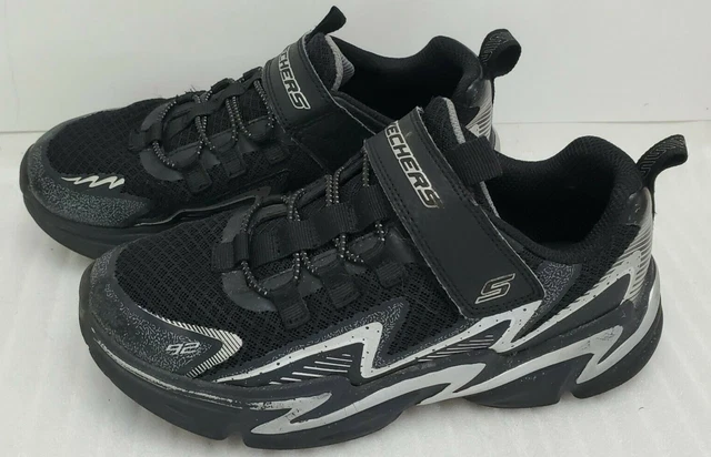 Kids Skechers Wavetronic 403603WLBKSL  Black size 3