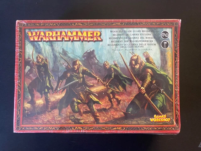 WARHAMMER AOS Wood Elf Glade Guard Gardes Sylvains Tr s Bon 