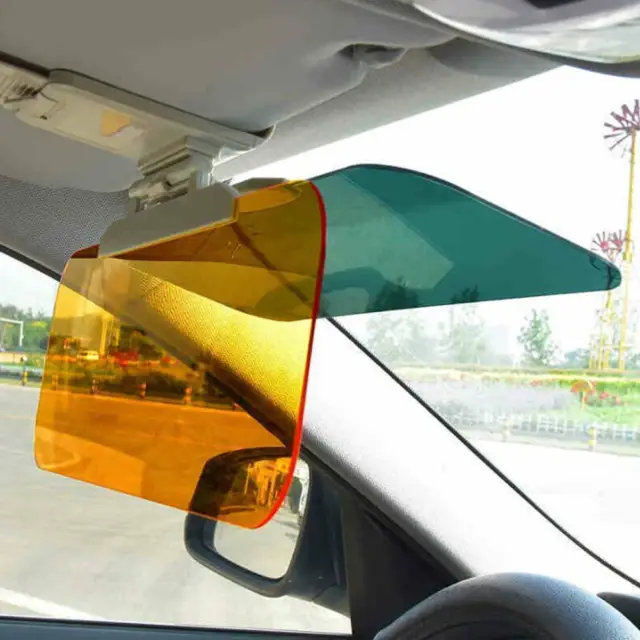 2 in 1 Auto Blendschutz Sonnenblende Verlängerung Auto Windschutzscheibe  Visier Universal Sonnenschutz und Nachtsicht Fahren Visier
