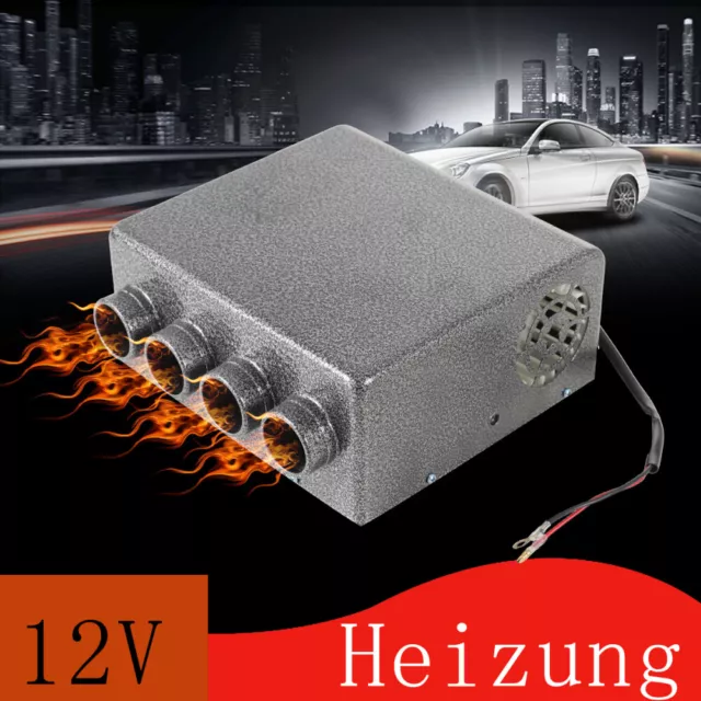 12V 80W calefacción coche calentador ventilador coche calefacción descongelador