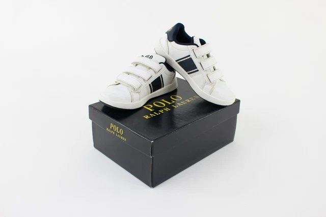 Boys ralph lauren discount trainers