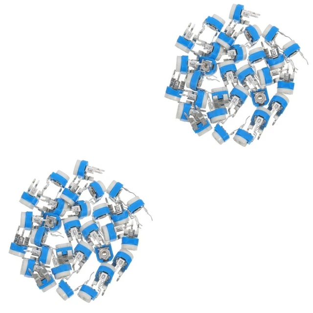30 PZ RM065 Potenziometro 100-1 MOhm Resistenza Regolabile Orizzontale Potenziometri 30 PZ RM065 Potenziometro 100-1 MOhm Resistenza Regolabile Orizzontale Potenziometri