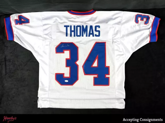 Thurman Thomas Autograph Signed Buffalo Bills #34 Jersey AUTO JSA AUTH