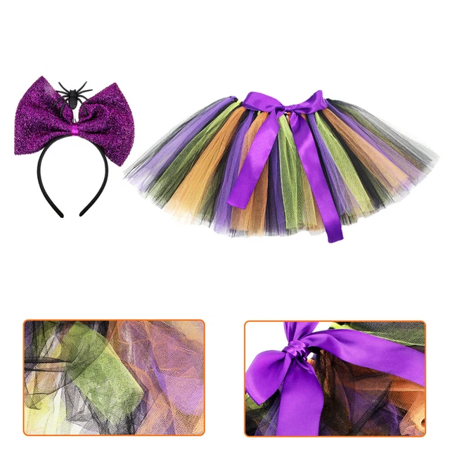 Halloween-Tutu-Rock Gittergewebe Tutu-Röcke Für Mädchen Tutu-Rock Für Mädchen