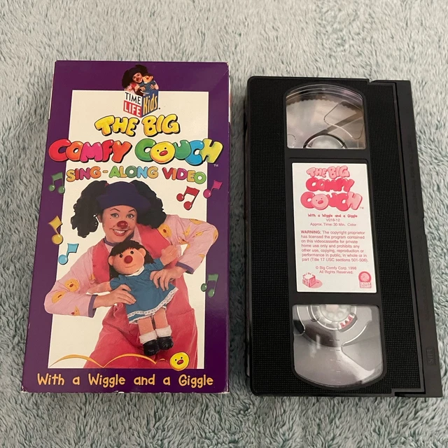 The Big Comfy Couch This Little Piggy THE BIG COMFY Couch Sing Along VHS Video With a Wiggle and a Giggle