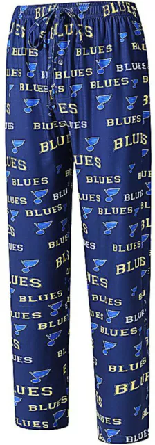 St. Louis Blues Men's Scatter Pattern Pajama Lounge Multi Color Pants at   Men’s Clothing store