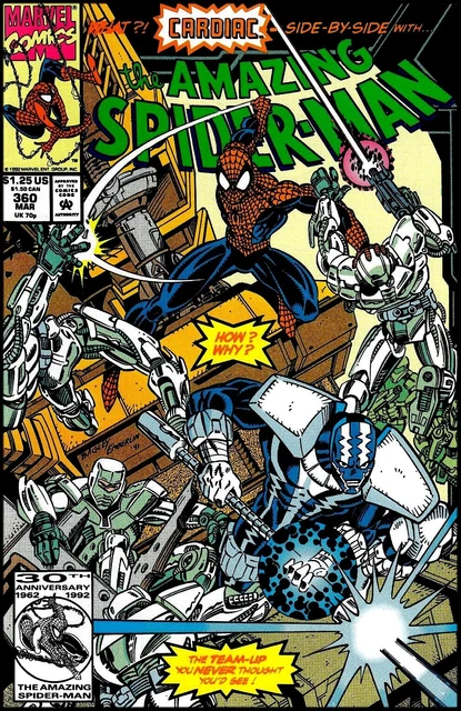 Amazing Spider-Man (1963 series) #360 'Carnage Cameo' NM Cond (Marvel, Mar 1992)