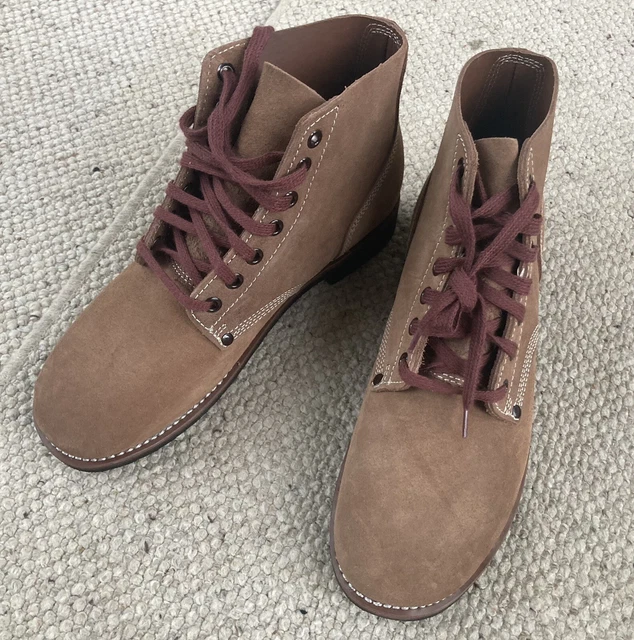 Epic Militaria US Army Rough Out Ankle Boots – Reproduction Suede Leather – WW2 Style