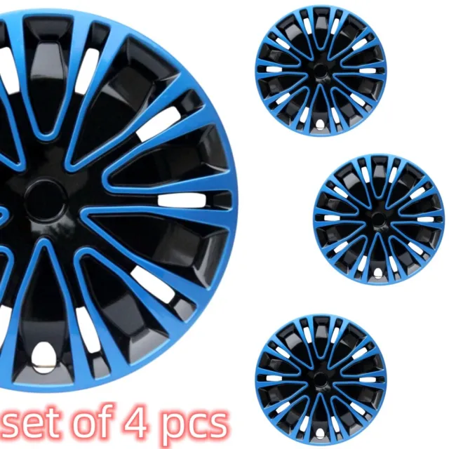 14" Set of 4 Snap On Full Hub Caps Wheel Covers fit R14 Tire for Nissan 200SX