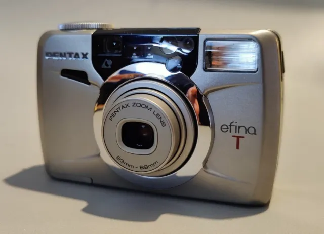 Pentax Efina T Aps Film Camera 23-69M Lens Pano Camera Excellent Condition