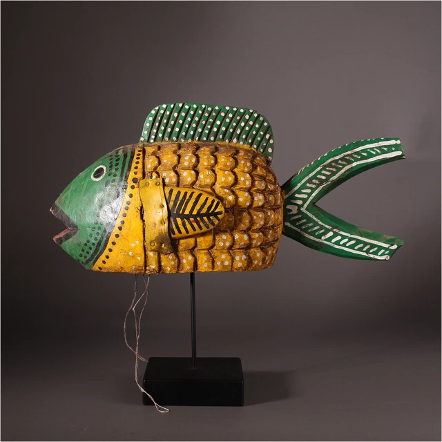 12544 Fine Puppet Der Bozo Fish with Stand