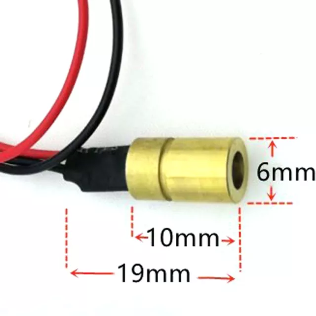 1pc Adjustable 980nm 5mW Dot 5V Infrared IR Laser Diode Module 6x10mm