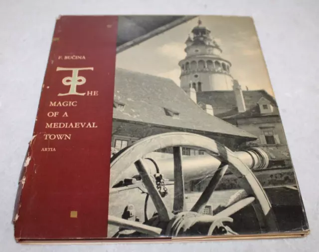 Vintage Book THE MAGIC OF A MEDIAEVAL TOWN Stehlik