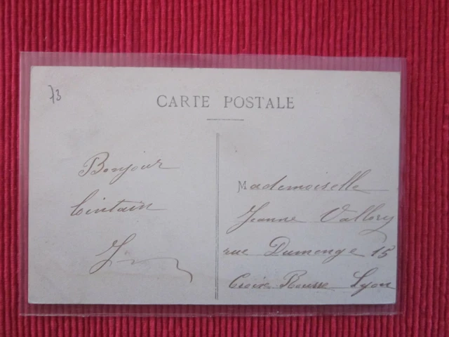 Cpa Written Stamp Saint Genix Sur Guiers Le Pont Sur Le Guiers 73 Savoie 2