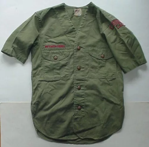 Vintage BSA Boy Scouts Uniform Shirt 1960s Richmond VA