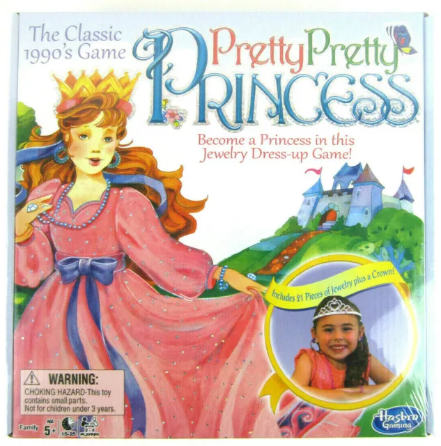 PRETTY PRETTY PRINCESS GAME Jewelry Board Game 1990's Classic NEW FACTORY SEALED