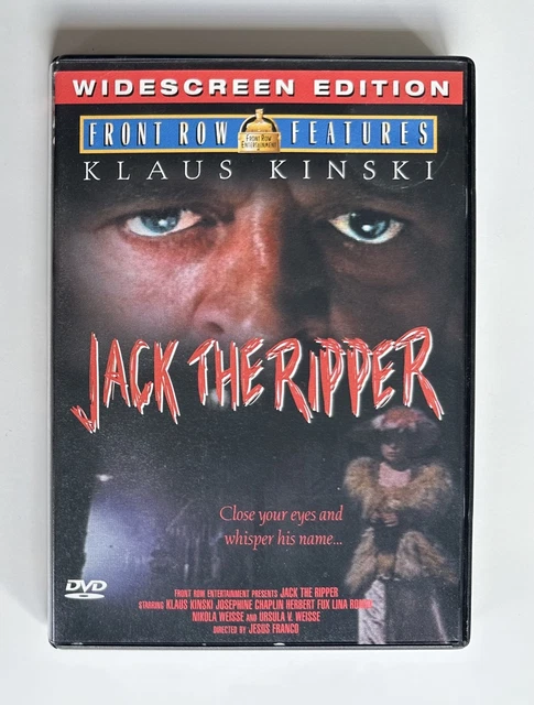 Jack Th Rapper JACK THE RIPPER (DVD) Region Free Jesus Franco Klaus Kinski 1976 Horror ...