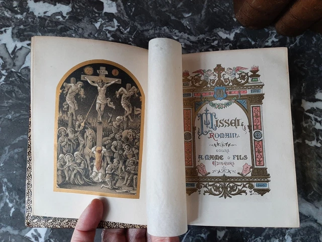 Missel Romain à L’usage Des Fidèles - Édition Originale 1890 - Alfred Mame, Tours
