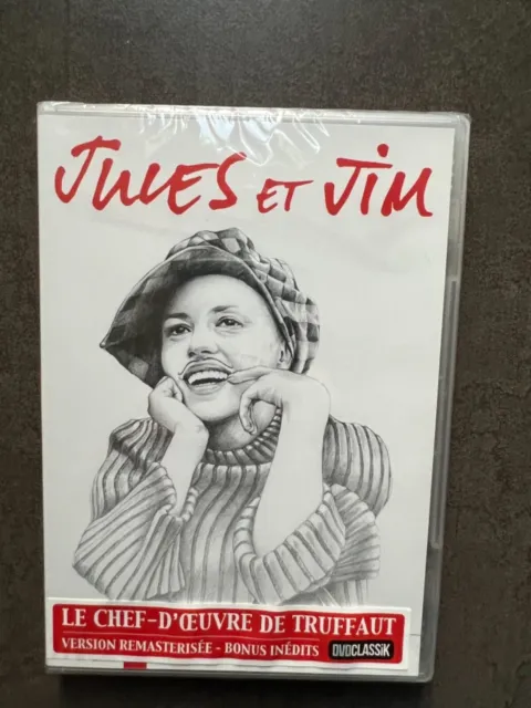 DVD 📀  JULES ET JIM   Jeanne MOREAU / Francois TRUFFAUT - neuf sous blister
