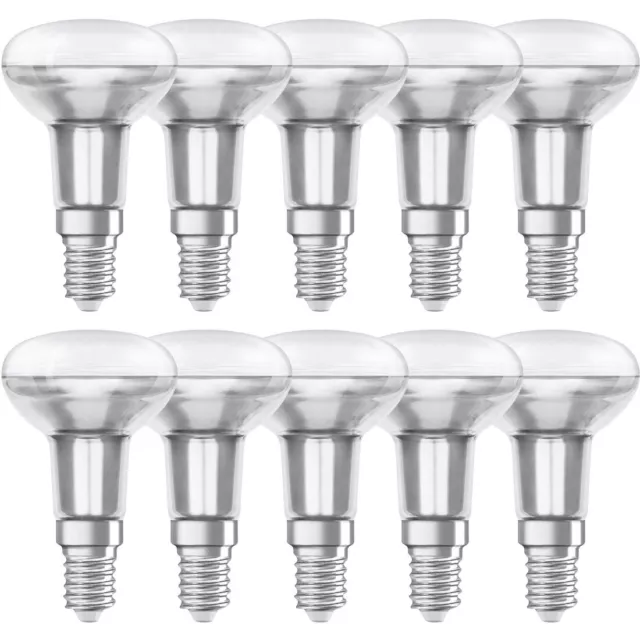 10 x Osram LED Parathom Glas Reflektor R50 1,5W =25W E14 matt warmweiß 2700K 36°