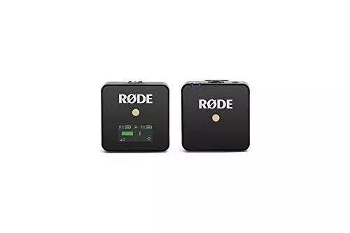 RODE Wireless GO Ultra-kompaktes drahtlos Mikrofonsystem Black GUT UNVOLLSTÄNDIG