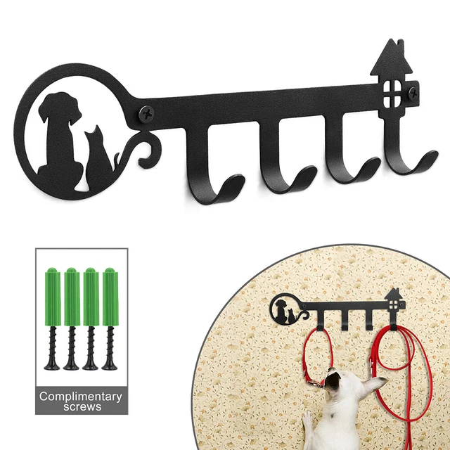 4 Hooks Wall Mount Bag Towel Rack Hanger Holder Coat Robe Hat Clothes Organizer