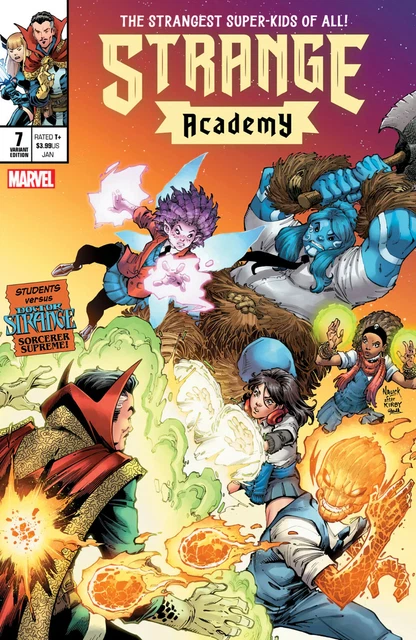 STRANGE ACADEMY #7 (TODD NAUCK X-MEN #1 HOMAGE EXCLUSIVE VARIANT) COMIC ~ Marvel