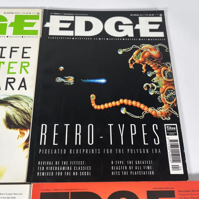 EDGE GAMING MAGAZINE Vintage Console Playstation GameCube X 4 £14.99
