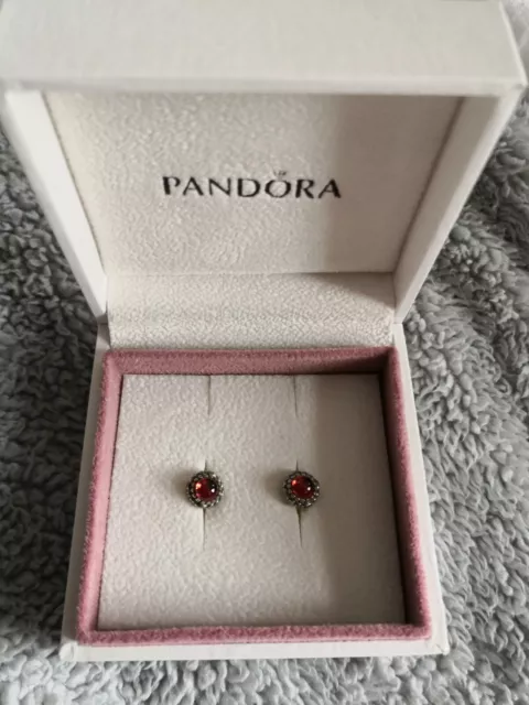 January birthstone deals earrings pandora