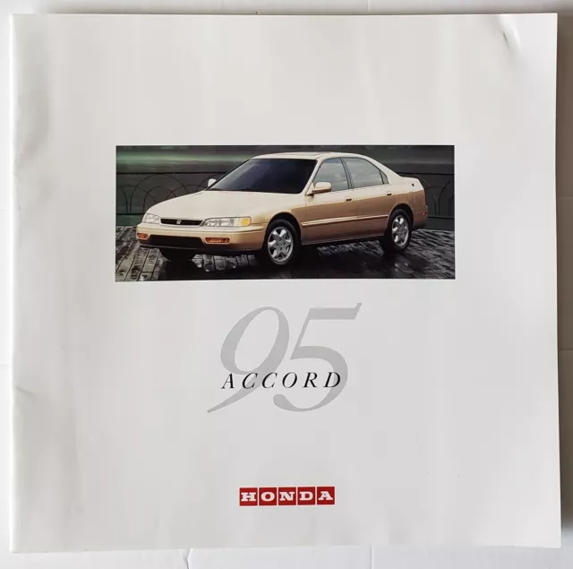 1995 Honda Accord Sales Brochure 24 pages Canada