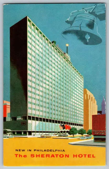 Philadelphia, Pennsylvania - Sheraton Hotel - Vintage Postcard - Unposted