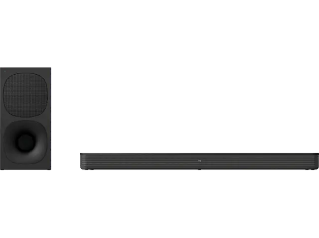 Barra de sonido - Sony HT-S400, Bluetooth, Subwoofer inalámbrico, 330 W, S-Force