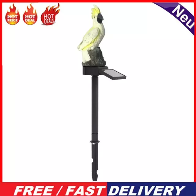 2Pcs Solar Power LED Lawn Light Waterproof Garden Landscape Lamp (Yellow)